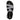 Vista superior de sandalia Skechers 41180 gris para mujer, plantilla con logo Memory Foam - © Calzados Modesto®