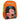 Mochila escolar BUBBLE BOBBLE WD7540 naranja con estampado de Mickey Mouse a todo color - © Calzados Modesto®