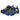 Joma MDS.SEVEN JR 2203 azul niño: vista frontal de sandalias deportivas con cordones - © Calzados Modesto®