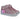 Zapatilla alta rosa piel sintética brillo niña Lelli Kelly bailarina velcro MDLKAL2286 © Calzados Modesto®