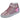 Deportivas altas sintéticas Lelli Kelly rosa glitter bailarina niña MDLKAL2286 © Calzados Modesto®