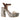 Sandalia L&R SHOES beige de plataforma con cuña trenzada y detalles en ante - © Calzados Modesto®
