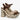 Sandalias de cuña L&R SHOES beige y marrón con plataforma de esparto - © Calzados Modesto®
