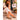 Bailarina beige Bubble Bobble detallada con lazo en mujer sentada en escalones. - © Calzados Modesto®