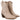 Pareja de botines beige mujer Pink Desert DH4018, vista frontal 3/4, cierre cremallera lateral - © Calzados Modesto®