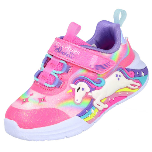 Skechers Unicorn Chase Zapatilla Deportiva Rosa para Niña