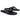 Pareja de chanclas Xti MD46406 hombre en negro, vista en perspectiva - © Calzados Modesto®