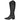 Bota cowboy negra Bubble Bobble de mujer en perfil completo mostrando caña alta y diseño campero - © Calzados Modesto®