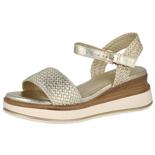 Xti 145251 Oro Sandalias planas Mujer