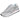 New Balance W5156ZL zapatilla deportiva gris mujer vista frontal con detalle rosa - © Calzados Modesto®