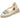 Alpargata L&R SHOES con diseño de abanico multicolor y lazada al tobillo. - © Calzados Modesto®