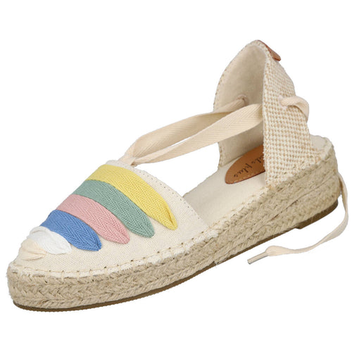 L&R SHOES MDN5651 Alpargatas Multicolor para Mujer