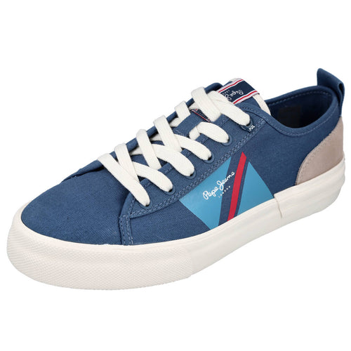 Pepe Jeans MDPMS30903 Zapatillas de Lona Azul Marino para Hombre