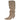 Bota beige Bubble Bobble para mujer con diseño slouchy y tacón fino - © Calzados Modesto®