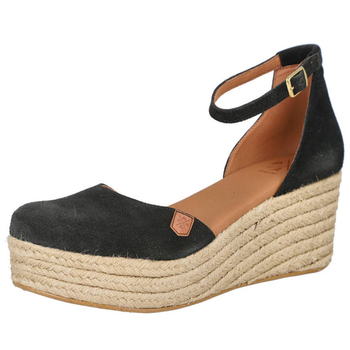 Popa 061-CANTALAR Negro Cuña Mujer