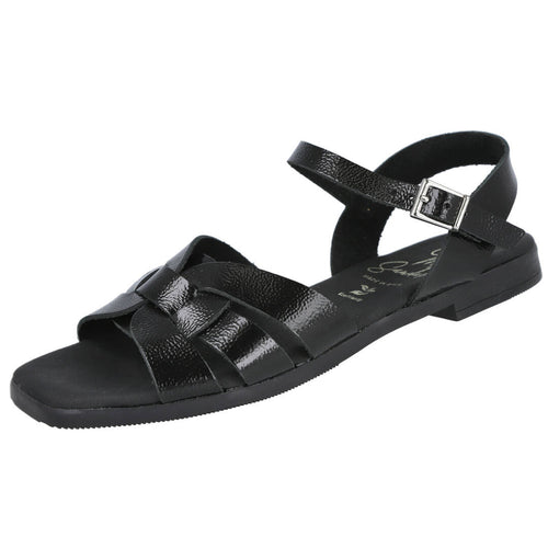 Oh! My Sandals 5813 Sandalia plana Negra para Mujer