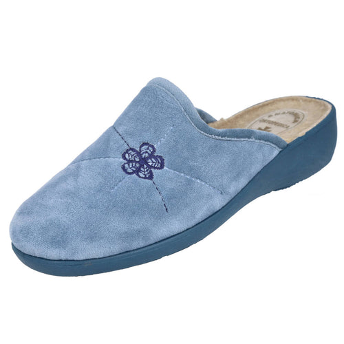 Bubble Bobble 88134219 Zapatillas de Casa Azul Marino para Mujer