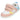 Zapatilla deportiva infantil rosa con velcro detalles azul y amarillo BUBBLE BOBBLE C1616 © Calzados Modesto®