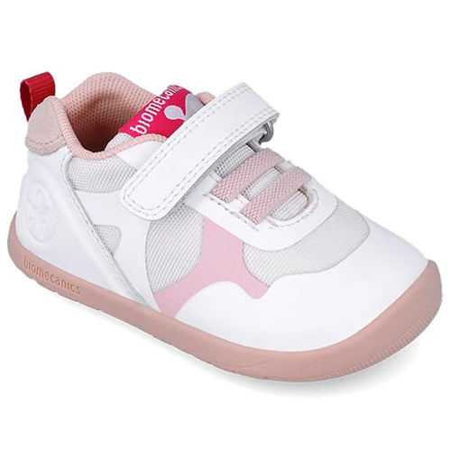 Biomecanics 252163-D113 Zapatillas deportivas blanco/rosa para Niña