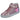 Zapatilla alta infantil rosa brillantina sintético diseño bailarina Lelli Kelly MDLKAL2286 © Calzados Modesto®