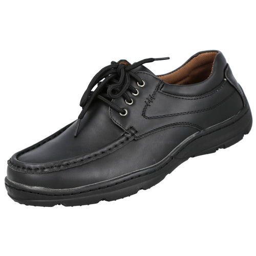 Bubble Bobble MDH-W8405 Zapatos de Cordones Negros para Hombre