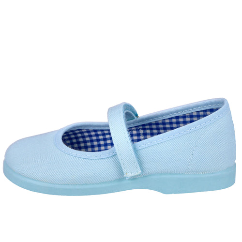Bubble Bobble 950 Celeste Zapatillas de Lona Niña