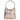 Bolso metalizado oro rosa de la marca Pink Desert con asa de aro dorado. - © Calzados Modesto®