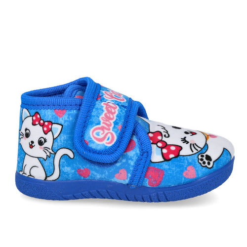 Bubble Bobble MD16600 Zapatillas de Casa Azules para Niña