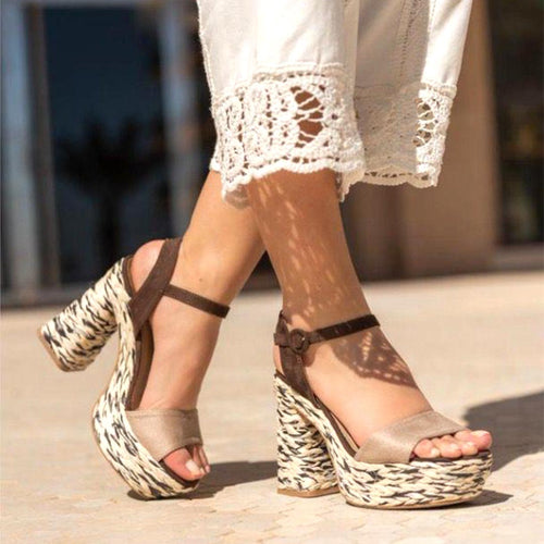 L&r shoes MDCF-5181 Beige para Mujer