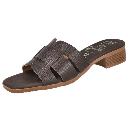 Oh! My Sandals 5880 Marron Sandalias Destalonadas Mujer