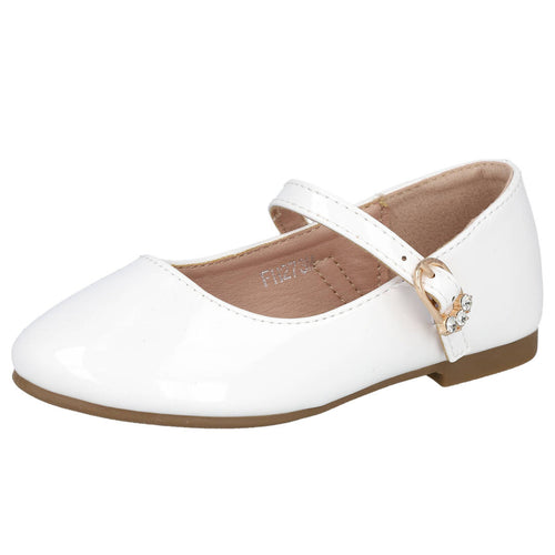 L&R Shoes FH273 Bailarinas Blanco para Niña