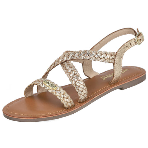 Prestigio C330905-Diams Sandalia plana Oro Mujer