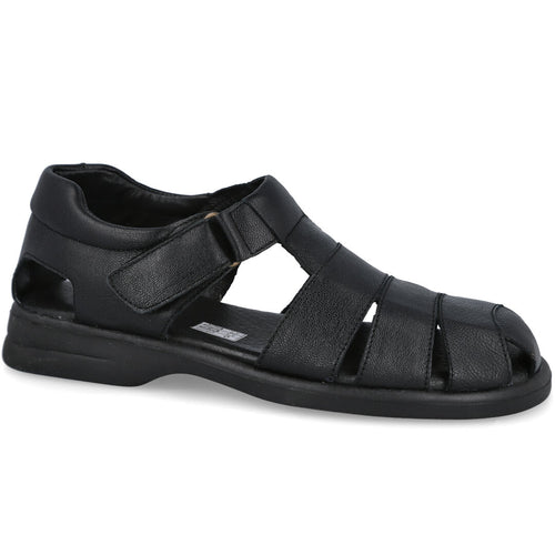 L&R Shoes 7621 Sandalias Negras para Hombre