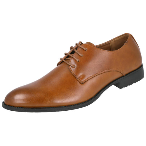 Bubble Bobble MD2018-8 Zapatos de Vestir Camel para Hombre
