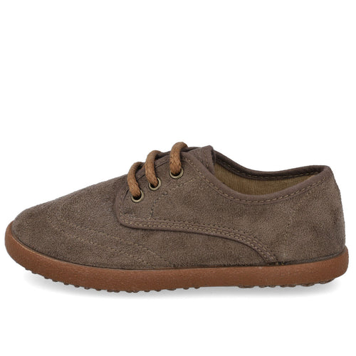 Batilas 48350 Zapatos de Cordones Taupe para Niño