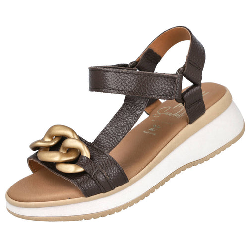 Oh! My Sandals 5663 Marron Sandalias planas Mujer