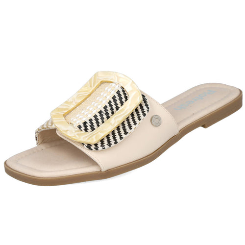 Refresh 172861 Sandalias Destalonadas Beige para Mujer