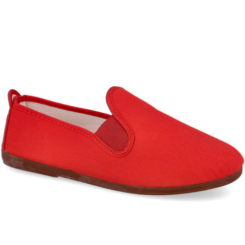 Javer 55 Zapatillas de Lona Rojas para Niña