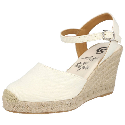 Bubble Bobble 740 Cuña Beige para Mujer