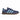 ADIDAS KI7754 azul: zapatilla deportiva con cordones y tres franjas claras - © Calzados Modesto®