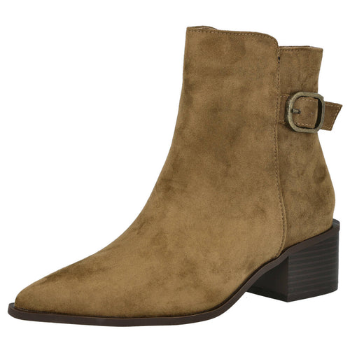 Pink Desert 6906-B Botín Beige Mujer