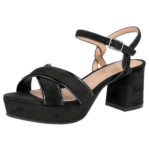 Bubble Bobble BL2622-1 Sandalias Negro para Mujer