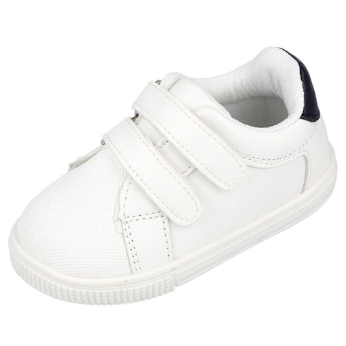 Bubble Bobble LRC307 Zapatillas Deportivas Blancas y Azul Marino para Niño