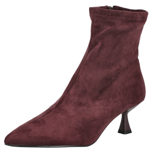 Pink Desert 5807-B Botín Burdeos para Mujer
