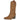 Bota campera camel Pink Desert de mujer con bordados tradicionales y tacón ancho - © Calzados Modesto®