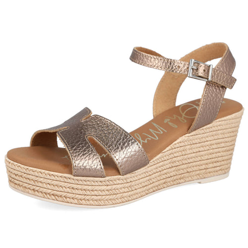 Oh! My Sandals MD5720 Cava para Mujer