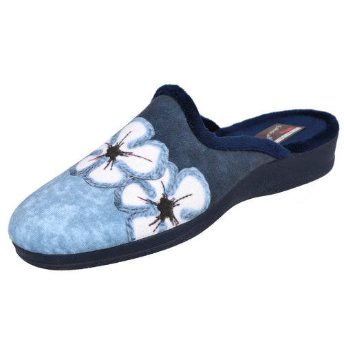 Pink Desert MD460 Zapatillas de Casa Azules para Mujer