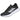 Zapatilla deportiva ADIDAS Runfalcon 5 negra de malla con tres franjas blancas - © Calzados Modesto®