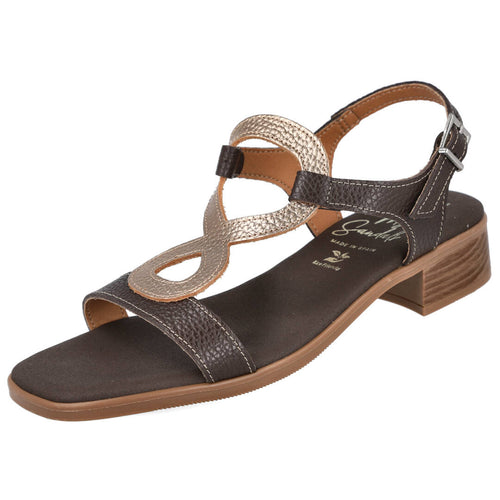 Oh! My Sandals 5893 Sandalias Planas Marrón para Mujer