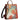 Mochila Anekke multicolor frontal con estampado vibrante y detalle colgante - © Calzados Modesto®